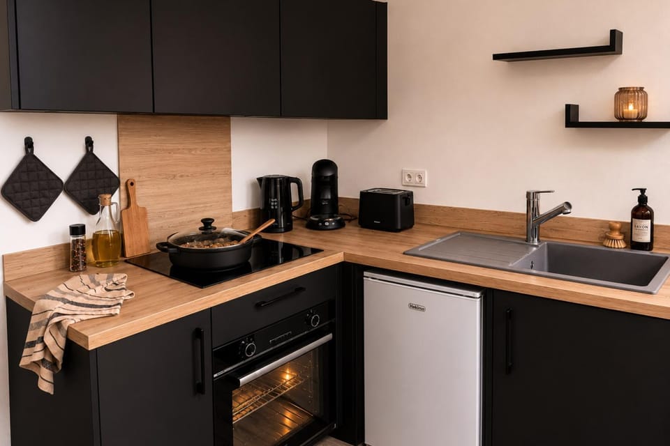 A Cozy Nest Under the Roof Apartment in Grand Est