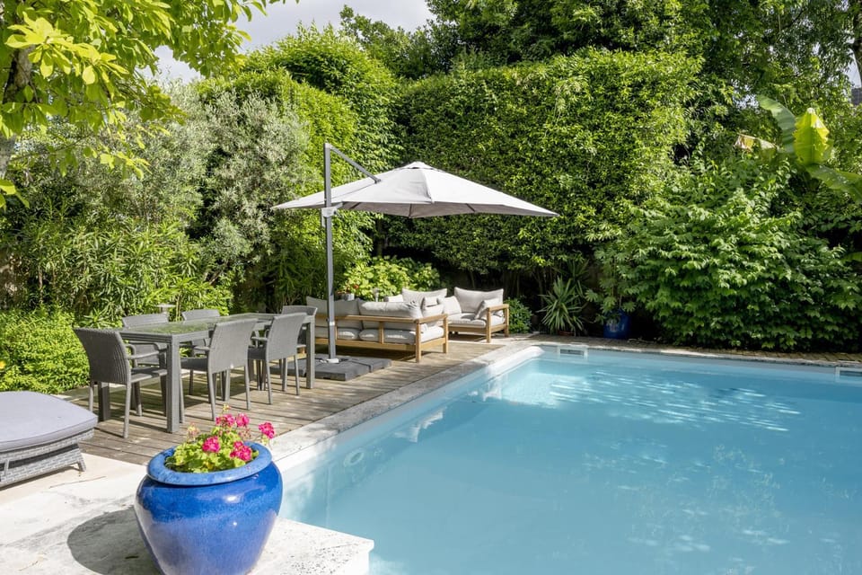 Patio, Garden, Garden view