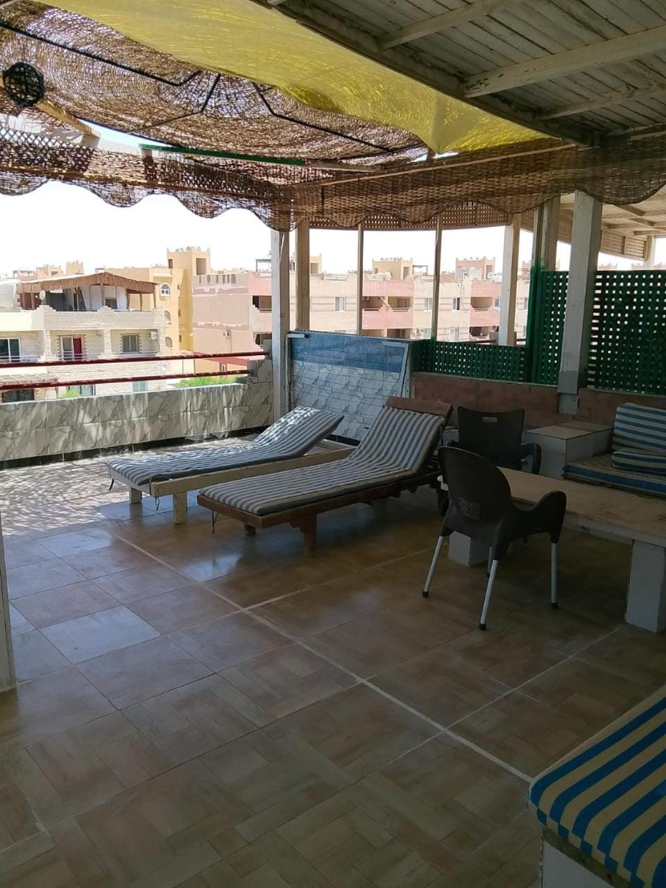 Sea view roof in Grand beach Chalet in South Sinai Governorate