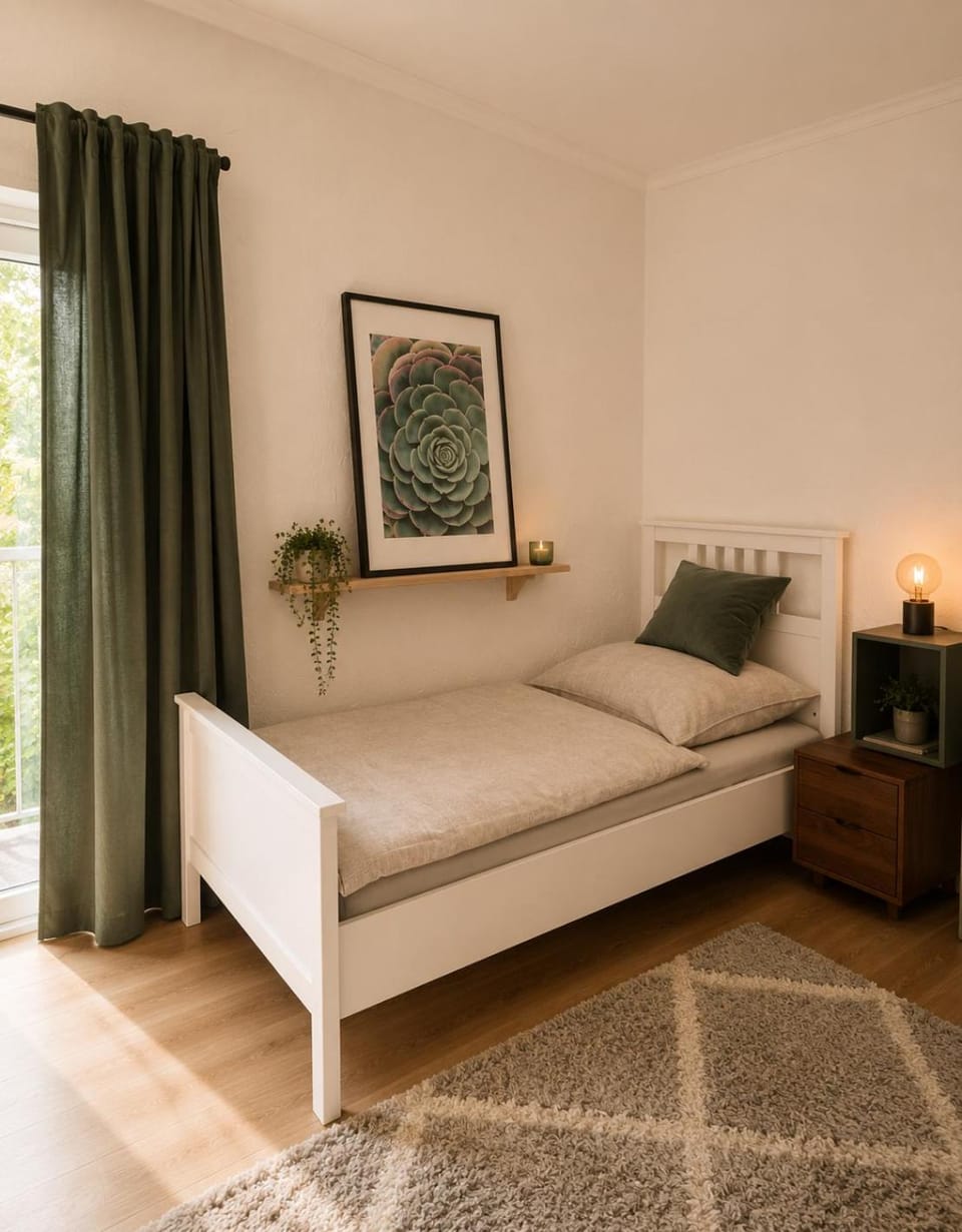 Bed, Bedroom