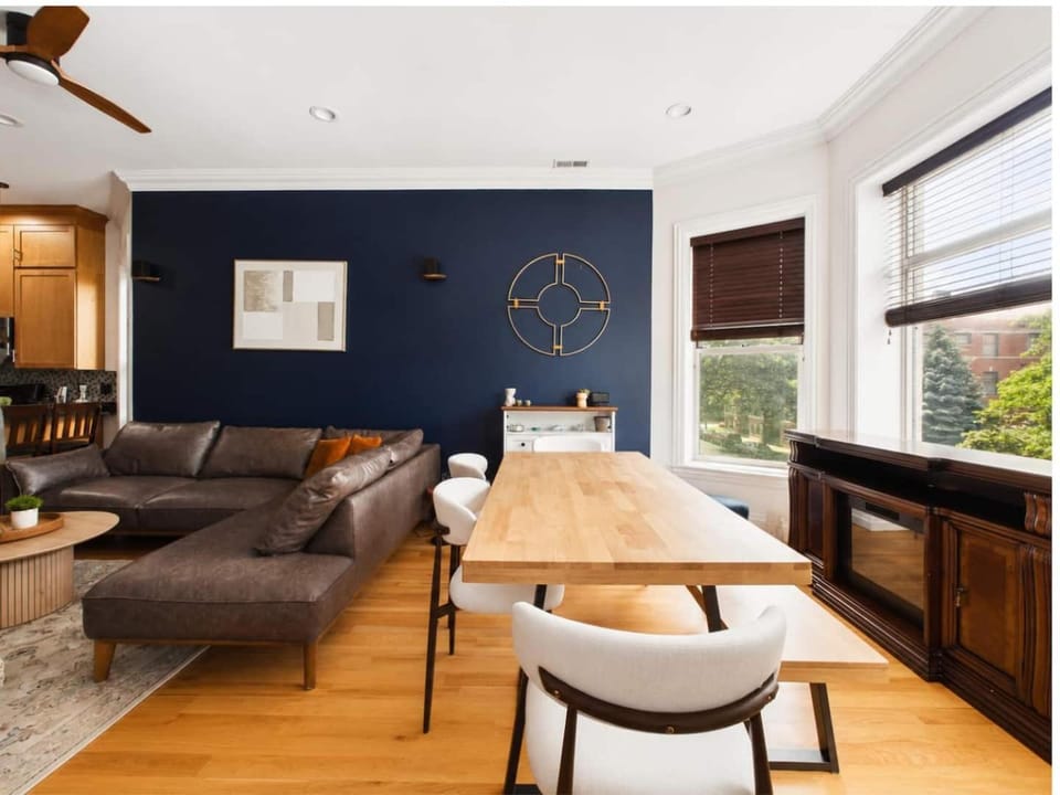 Mid-Century Boho Oasis Pet-Friendly Garage Apartment in Chicago