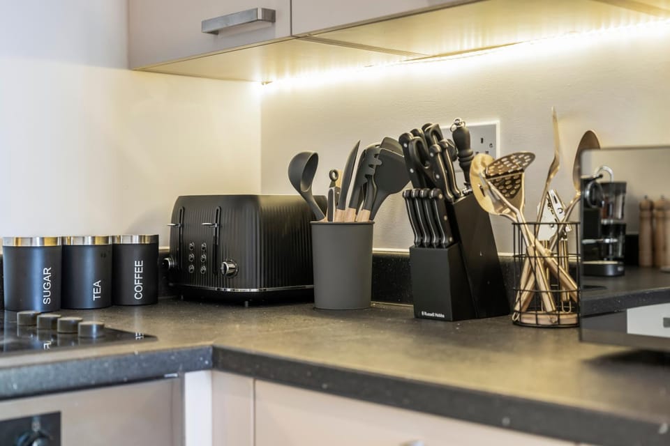 Coffee/tea facilities, Kitchen or kitchenette, toaster