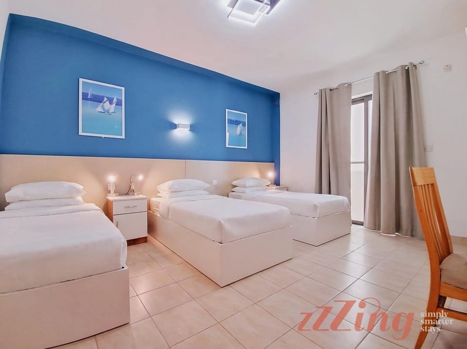 3BR Duplex with Rooftop BBQ in North of Malta Apartment in Malta