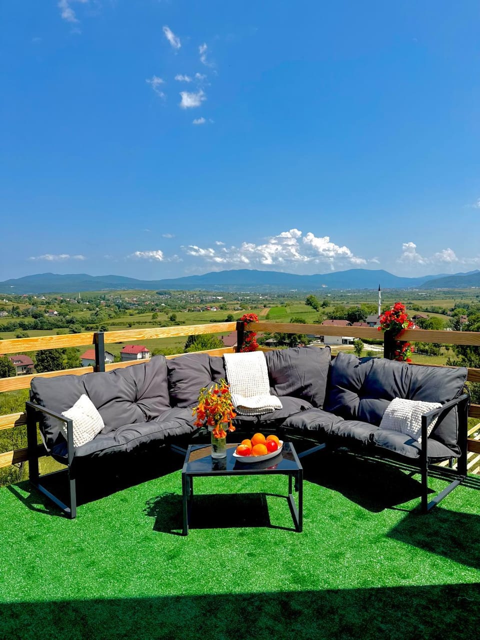 Property building, View (from property/room), Mountain view
