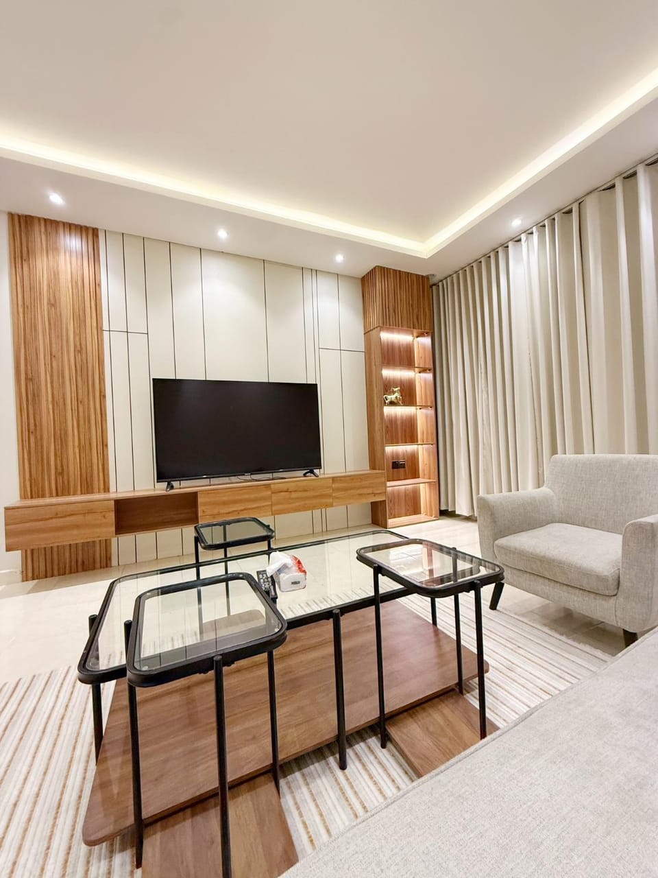 شقة عائلية بغرفتي نوم وصالة #7 Apartment in Riyadh