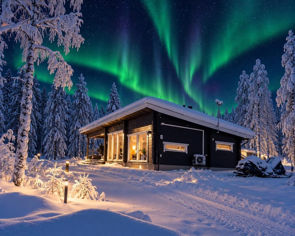 Property building, Natural landscape, Winter
