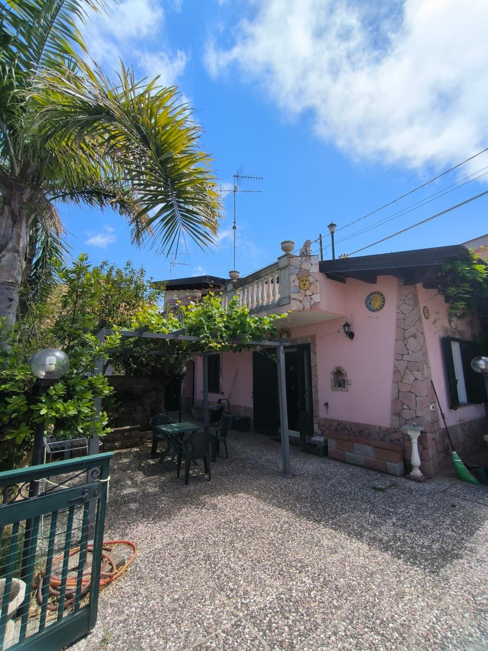 Property building, Patio