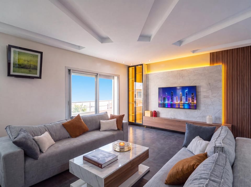 Dar Al Khayma- Émeraude Residence in Casablanca with View Apartment in Casablanca
