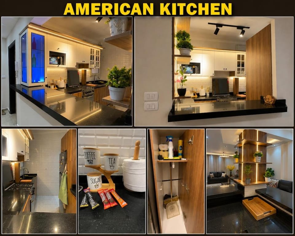 Stylish 3BR Near Malls Pyramids and GEM Apartment in Egypt