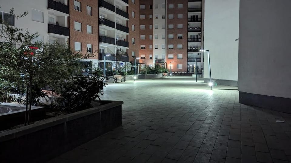 Property building, Night