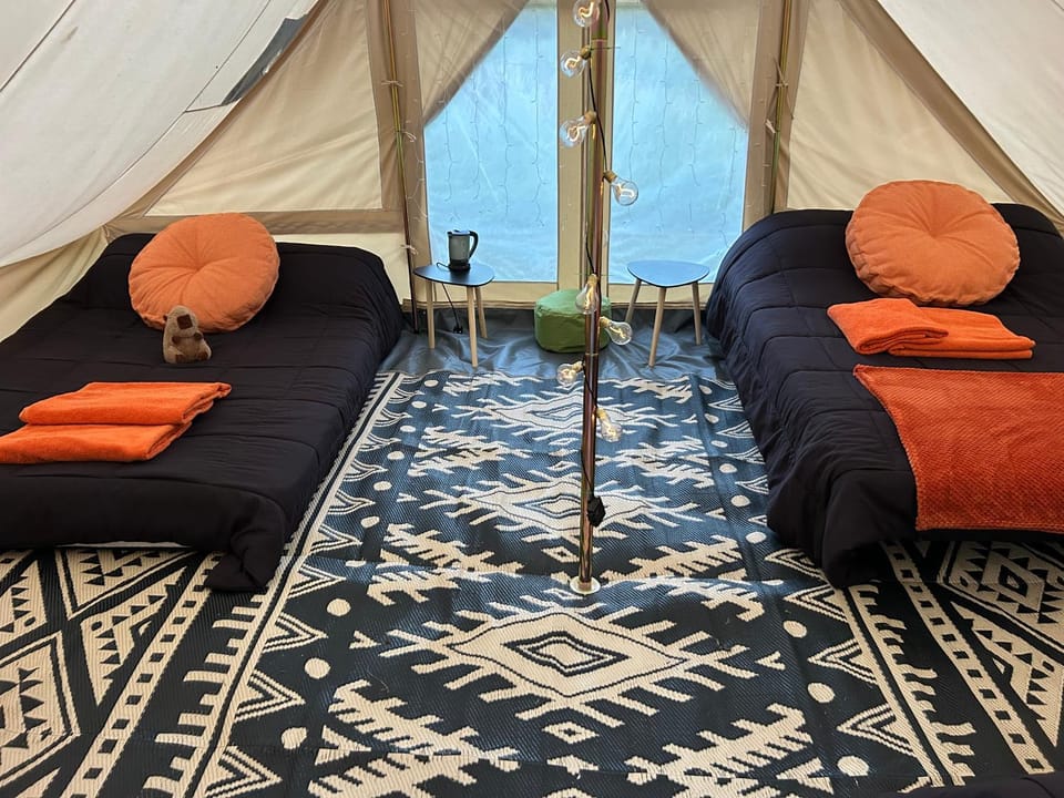 Medway wharf marina fox and canvas Luxury tent in Tonbridge and Malling District