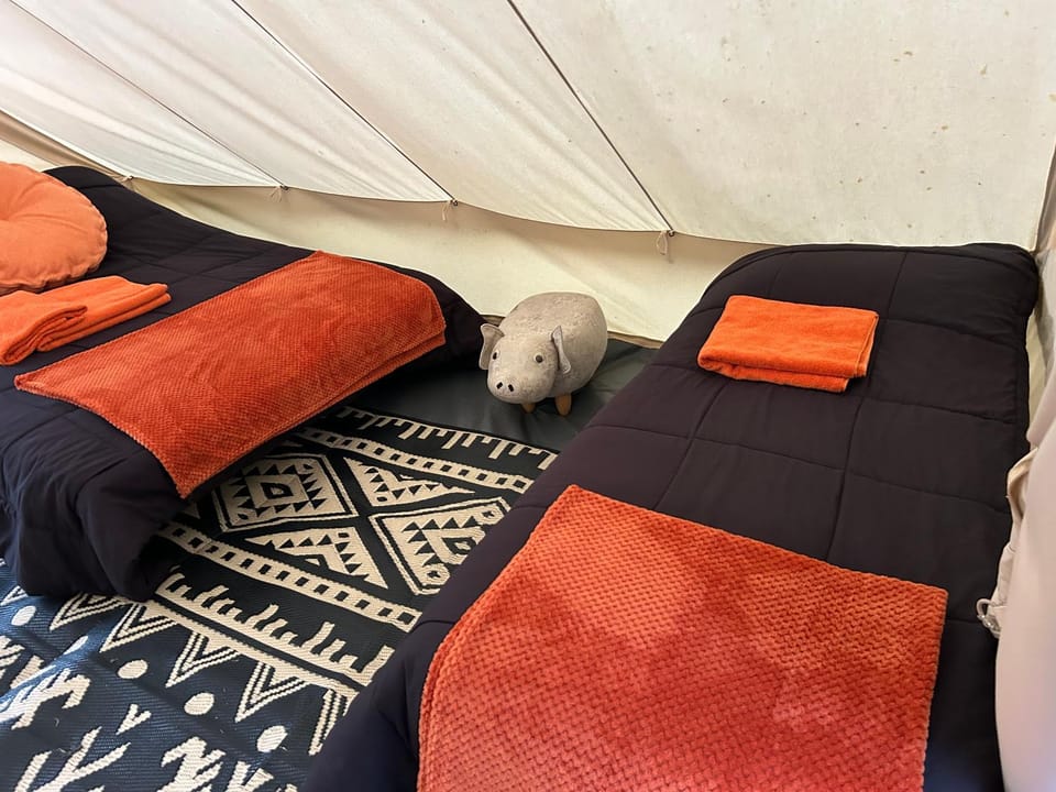 Medway wharf marina fox and canvas Luxury tent in Tonbridge and Malling District