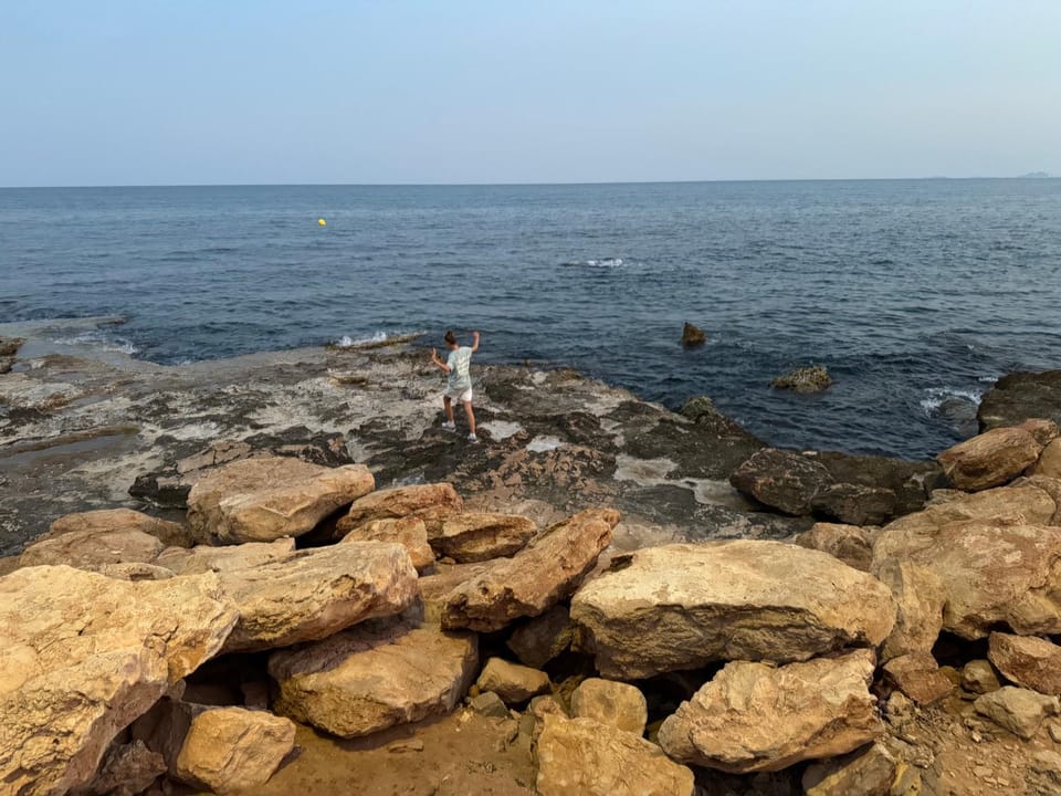 Natural landscape, Sea view