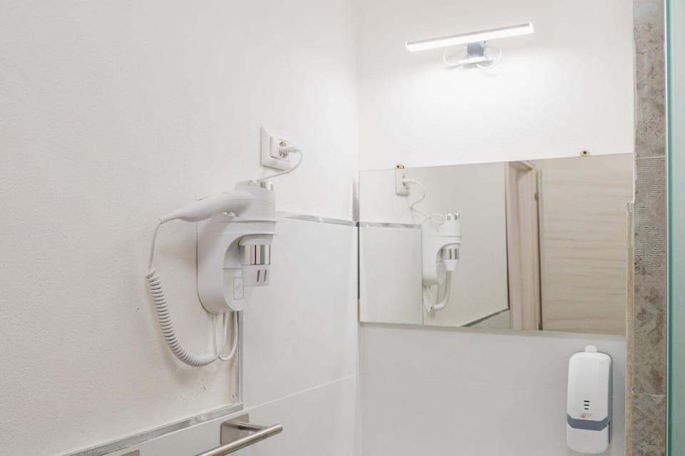 Bathroom, hair dryier