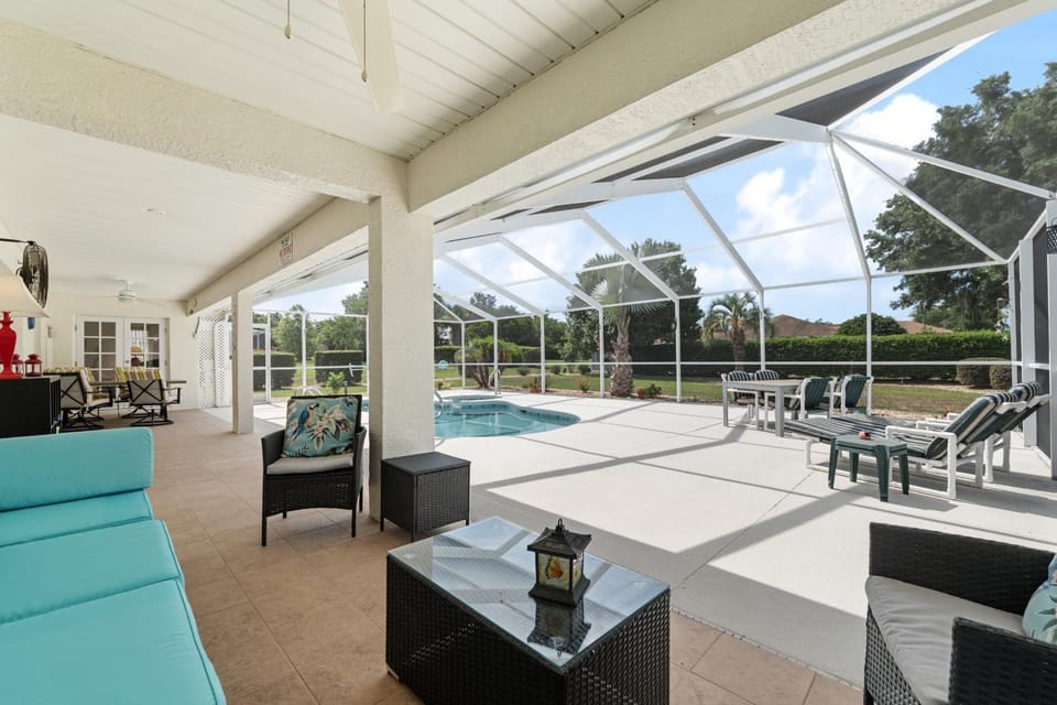 Patio, Pool view, Swimming pool
