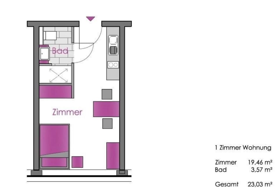 Hauptbahnhof Ferienwohnung Marburg Apartment in Marburg