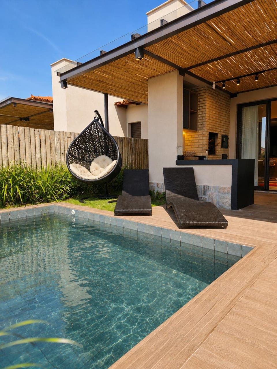 Pool view, Swimming pool