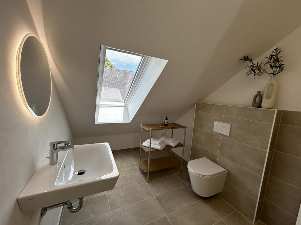 Toilet, Bathroom, towels