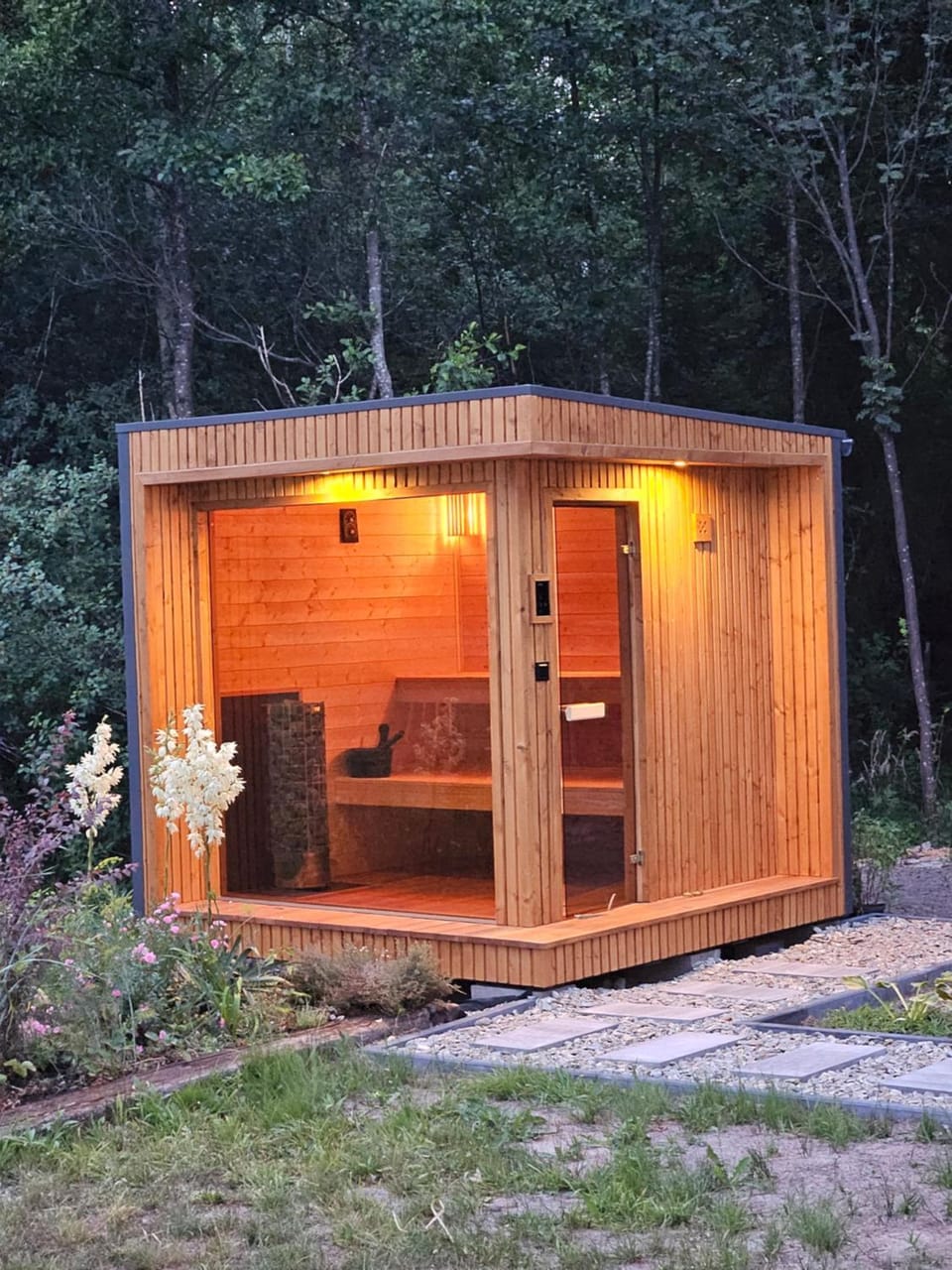 Garden, Sauna, Garden view