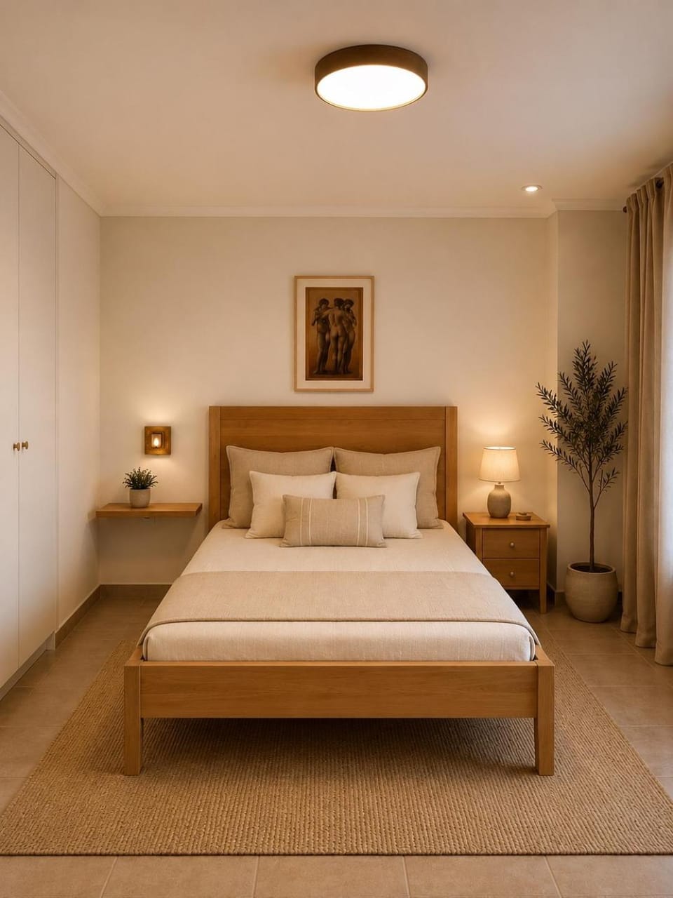 Bed, Photo of the whole room, Bedroom