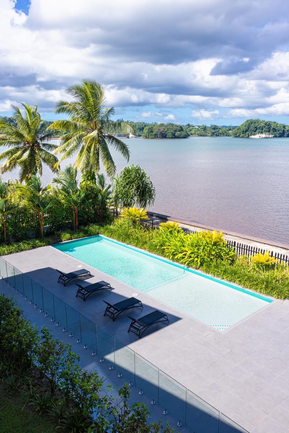 305 - Suva City Views Oceanfront Large Balcony Apartment in Central Division, Fiji
