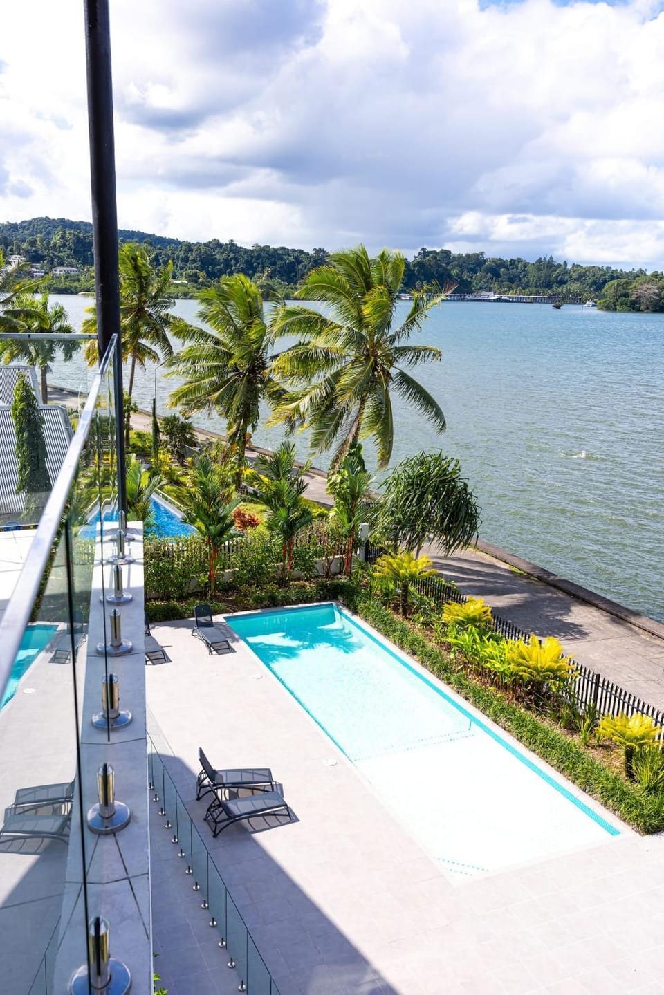 405 - Suva City Views Oceanfront Large Balcony Apartment in Central Division, Fiji