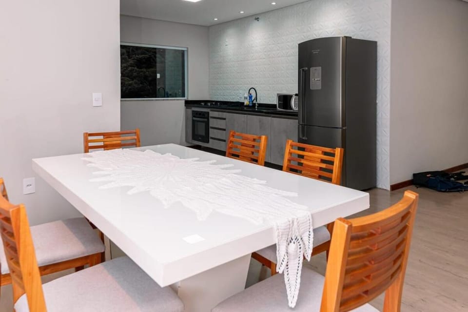 Dining area, oven, stove, kitchen