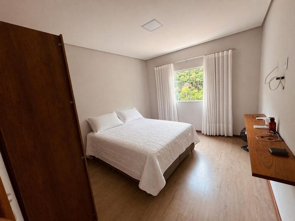Bed, Photo of the whole room, Bedroom, Garden view, wardrobe
