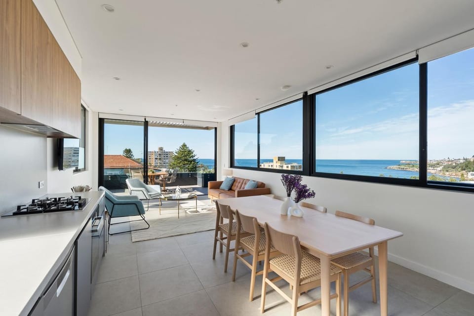 Coastal Panorama at Coogee Apartment in Sydney