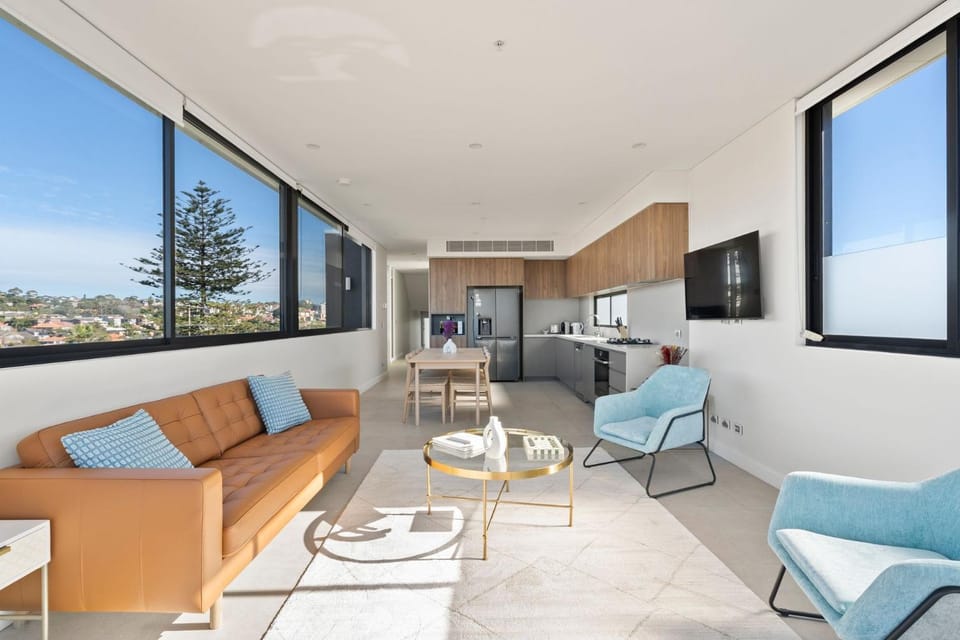Coastal Panorama at Coogee Apartment in Sydney