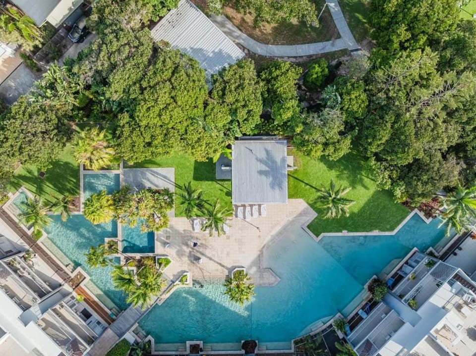Bird's eye view, Pool view, Swimming pool
