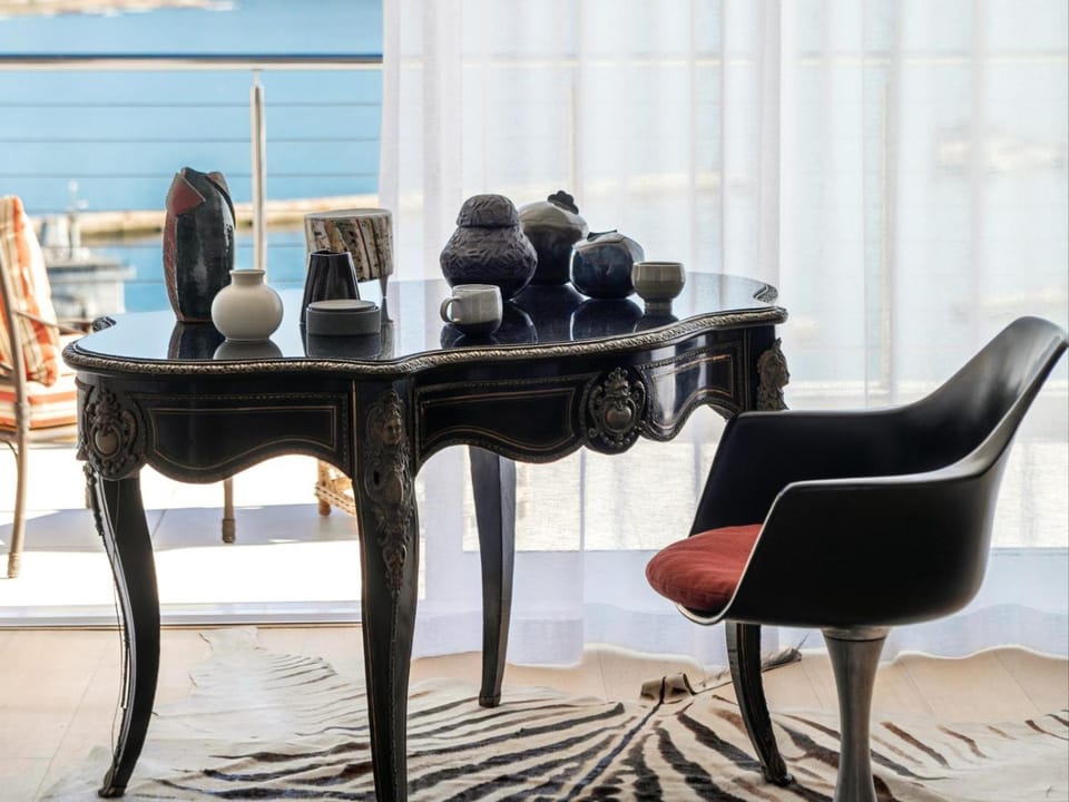 Decorative detail, Seating area, Bedroom