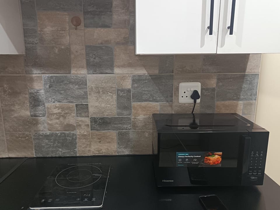 microwave, stove