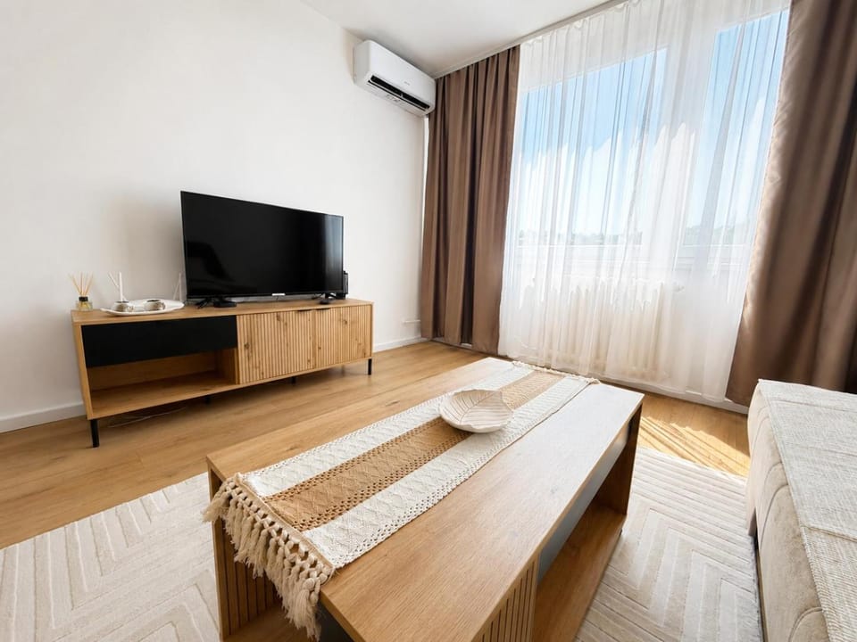 TV and multimedia, Living room, Photo of the whole room, Seating area, air conditioner