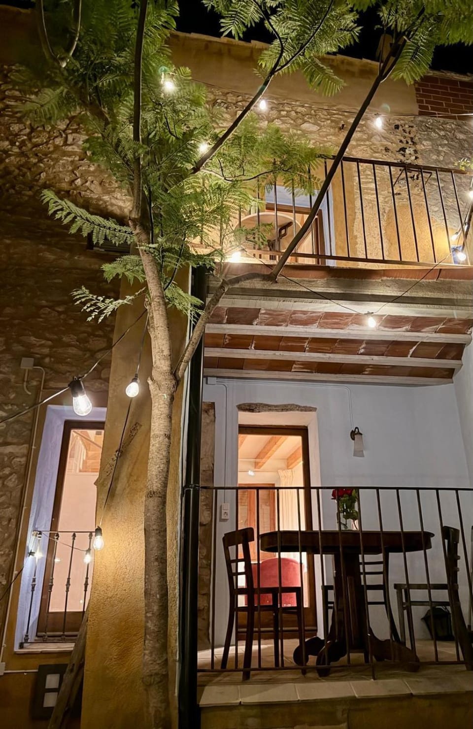 Patio, Night