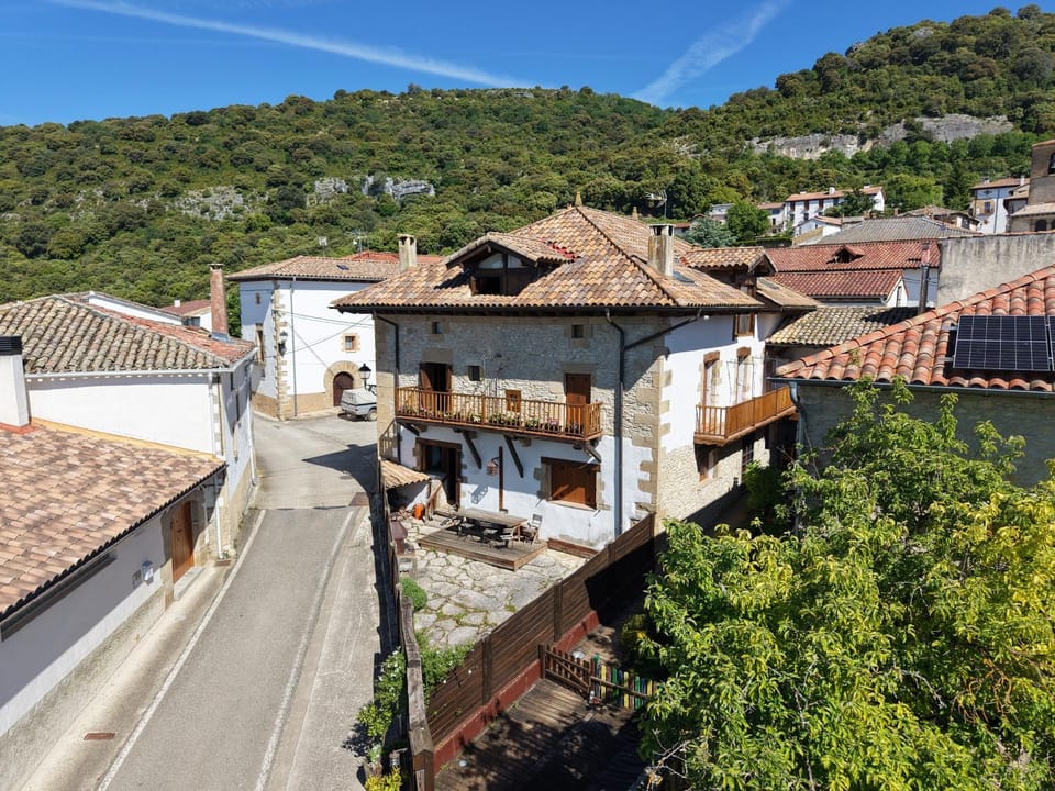 Property building, Natural landscape, Bird's eye view