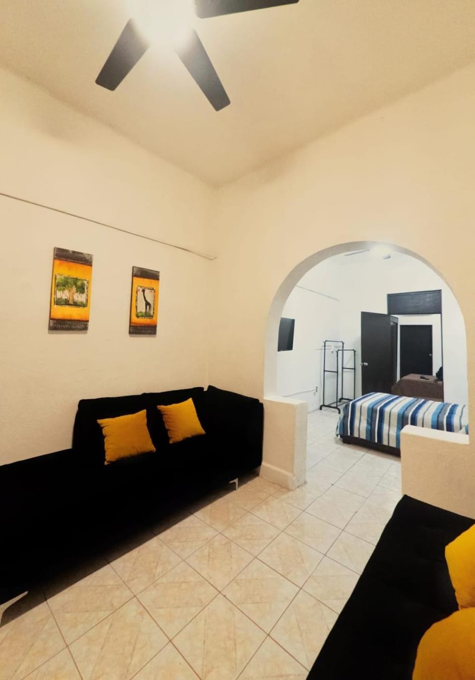 Living room, Bedroom