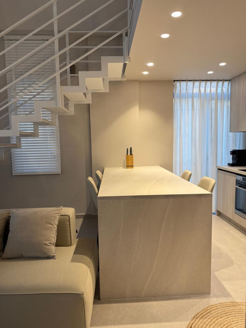 Azure Breeze Duplex Sea View Santorini Residence Apartment in Vlorë County, Albania