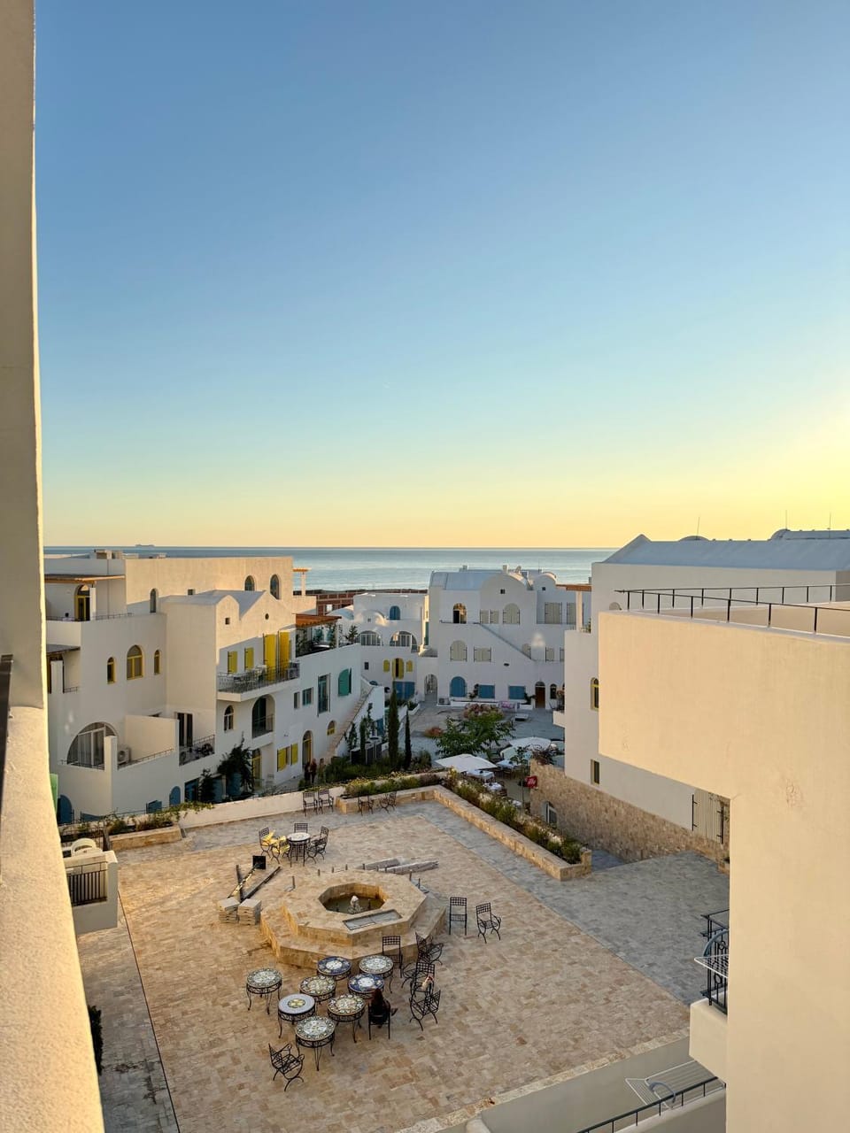 Azure Breeze Duplex Sea View Santorini Residence Apartment in Vlorë County, Albania