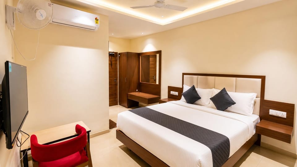 Bed, Bedroom, wardrobe