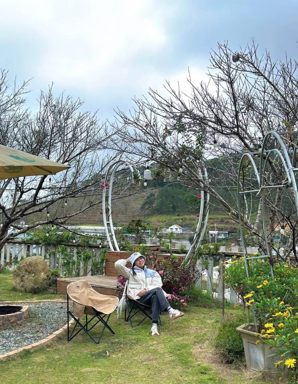 Natural landscape, Garden, Garden view