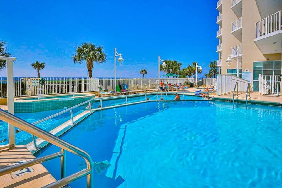 Majestic Sun B410 Beachfront Condo with Pools House in Miramar Beach