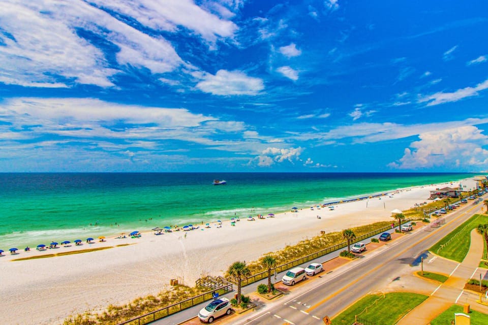 Majestic Sun B410 Beachfront Condo with Pools House in Miramar Beach