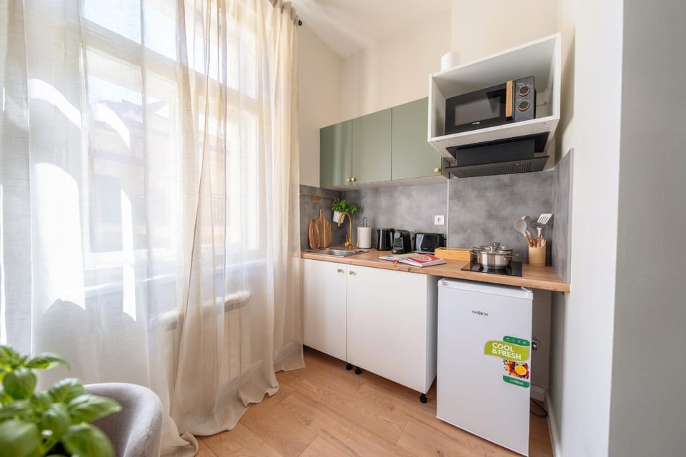 Japandi Prague Duplex City Centre Apartment in Prague