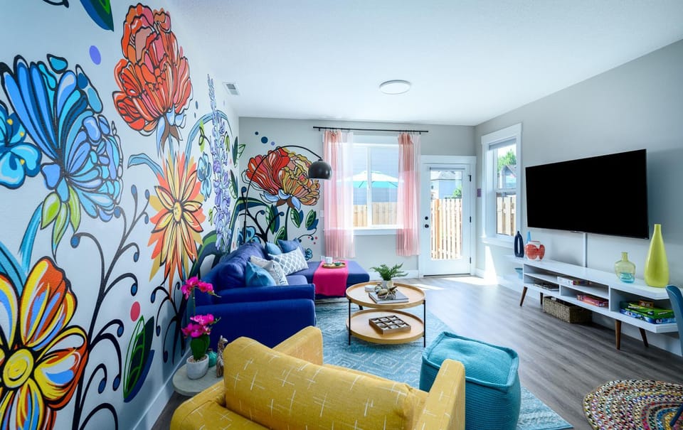 Patio, BBQ facilities, Hot Tub, TV and multimedia, Living room, Seating area, children, Family, towels