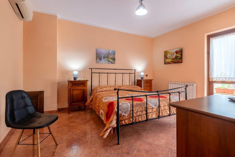 Property building, Living room, Bedroom