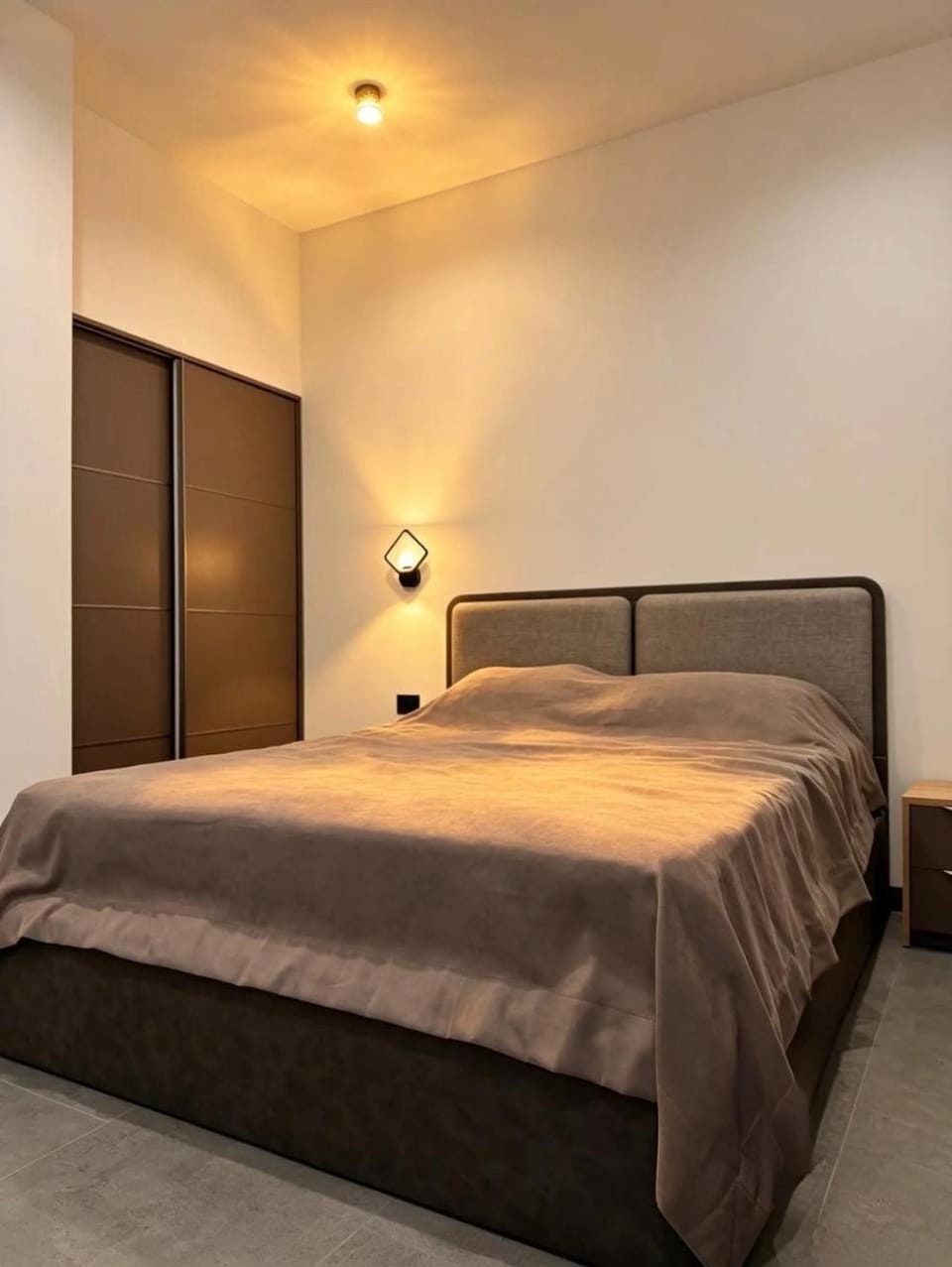 Bed, Bedroom, wardrobe
