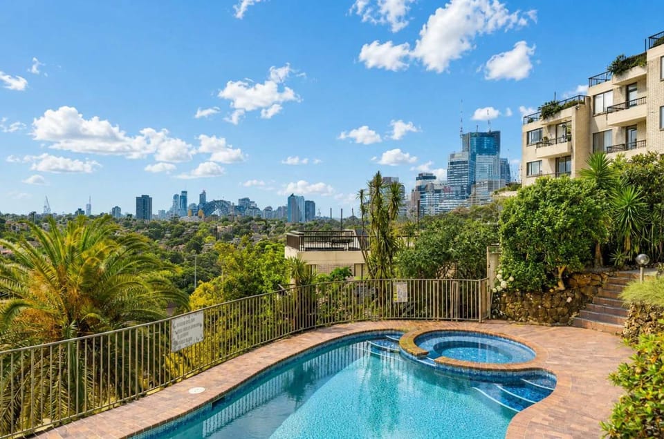 Neutral Bay Escape with Pool Parking and Views Apartment in Forsyth Park