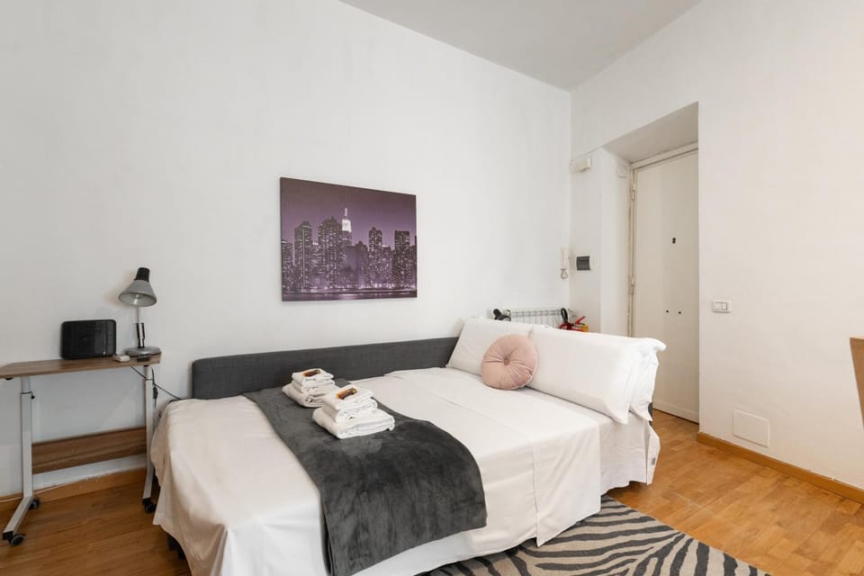 Living room, towels