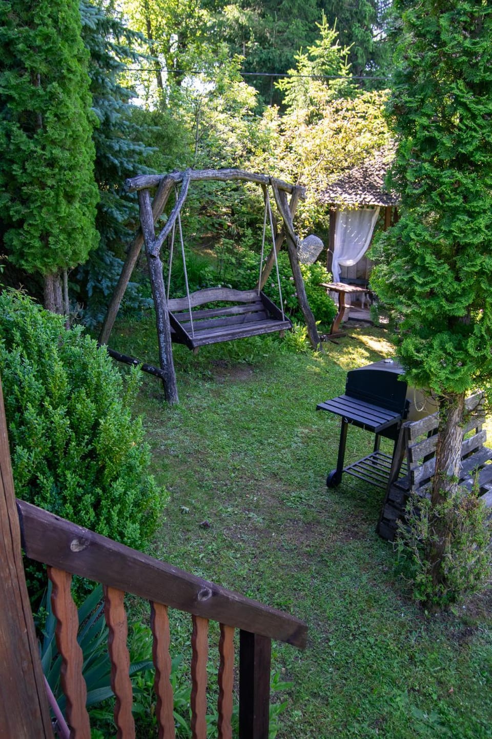 Spring, Day, Garden, Garden view